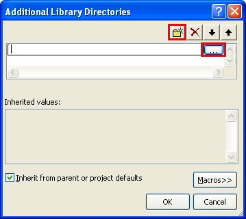 Processes that Use the Shared Memory Program Example: Browsing the additional library path