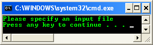 Processes that Use the Shared Memory Program Example: A sample console program output in action without any argument