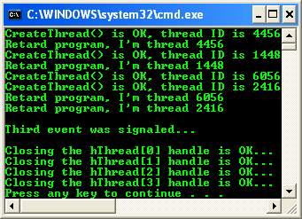 Race Condition Program Example: A variation of the race condition