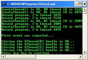 Race Condition Program Example: A better race condition demo
