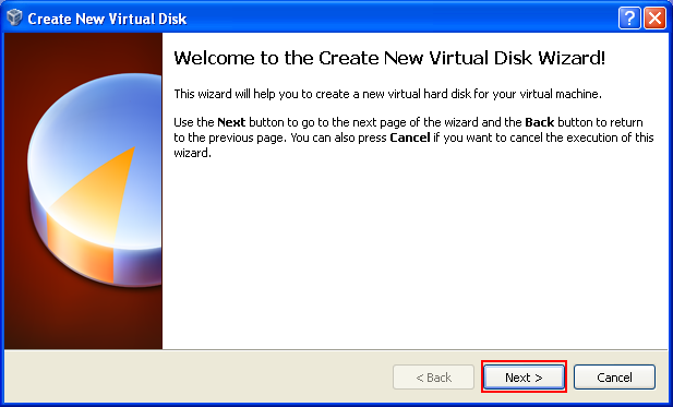 Installing ReactOS 0.3.11 on VirtualBox 3.2.8: virtual machine virtual disk wizard