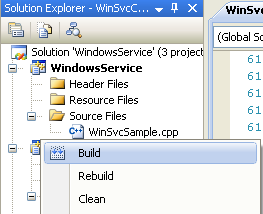 Building the C++ project independently